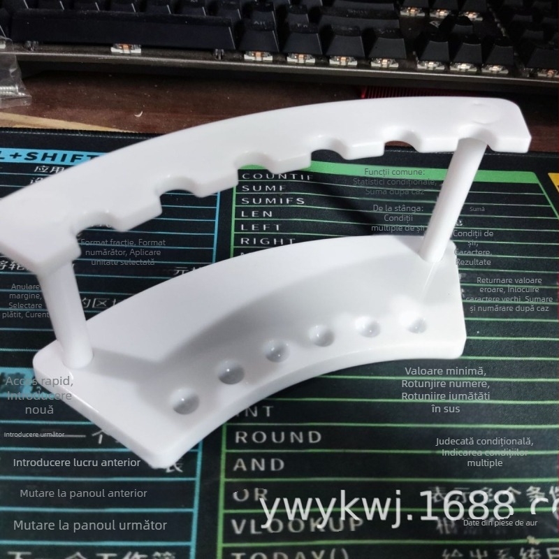 Suport din acril pentru pixuri, raft de expunere din plastic transparent, model B-01