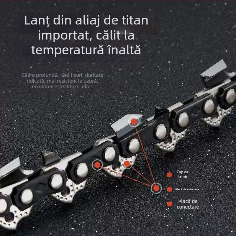 Lanț pentru drujbă pe gaz, 16/18/20 inch – pentru grădină și exploatare forestieră