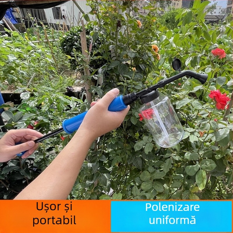 Polenizator manual pentru pomi fructiferi – kiwi, par, măr, fructul dragonului; aplicator de polen și pulverizator pudră