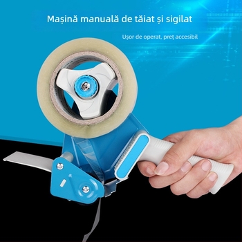 Sigilator de bandă pentru sigilarea cutiilor, construcție metalică, lățime bandă până la 60 mm