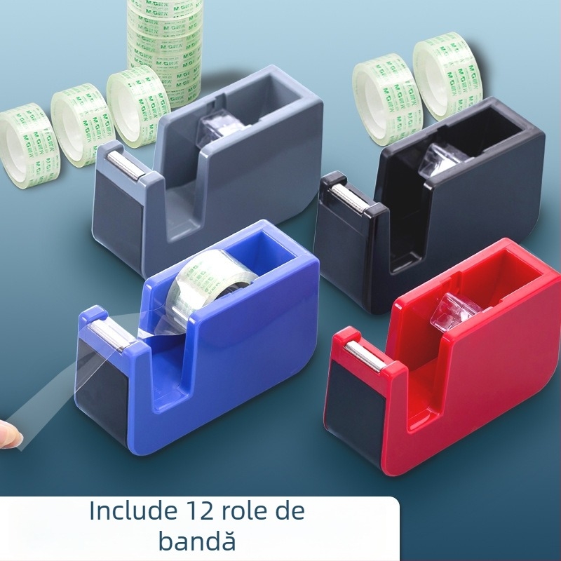 Tăietor de bandă transparent, cu suport, mic model WC-122