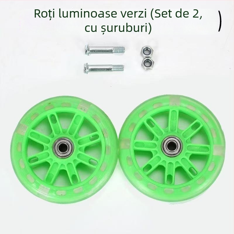 Roți de sprijin pentru copii, 12–20 inchi, universale, luminoase intermitente