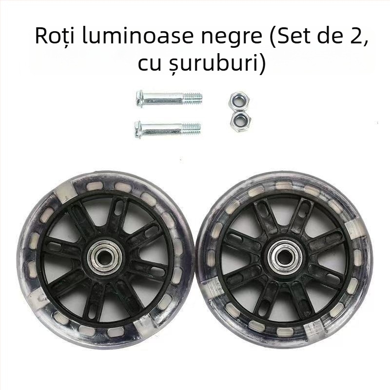 Roți de sprijin pentru copii, 12–20 inchi, universale, luminoase intermitente
