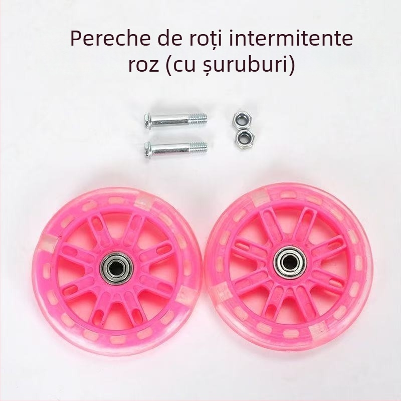 Roți de sprijin pentru copii, 12–20 inchi, universale, luminoase intermitente