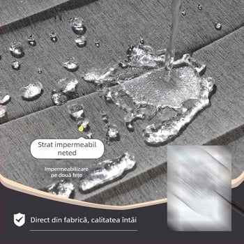 Set perdele de duș curbate, pliabile, magnetice, pentru cabina de duș în formă de L, perdea de baie impermeabilă, groasă