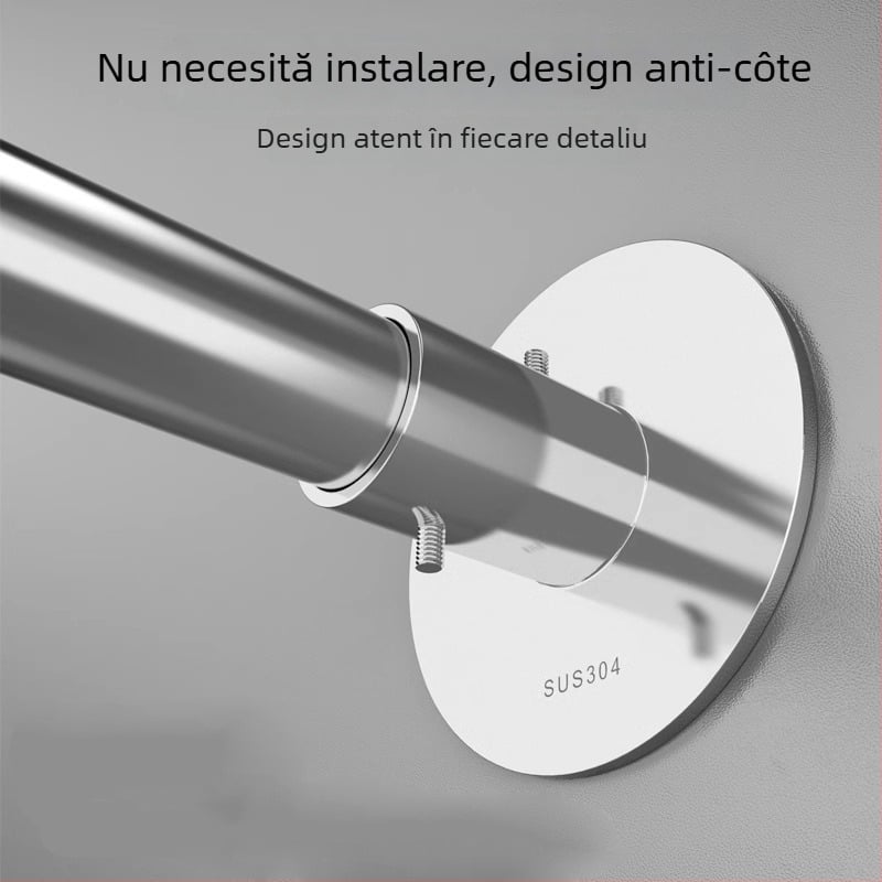Set perdele de duș curbate, pliabile, magnetice, pentru cabina de duș în formă de L, perdea de baie impermeabilă, groasă