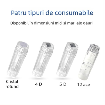 Kona Skin H2 cap electric din nano-cristal hidrosolubil – cap rotund și capsulă rotundă din nano-cristal, consumabile pentru dispozitiv cosmetic de uz casnic