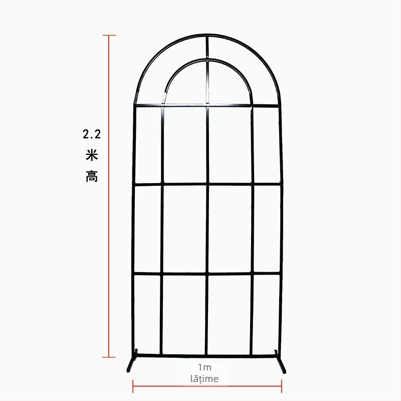 Fundal de nuntă în stil chinezesc: arc din fier cu ramă pătrată și ecran geometric, decor inspirat Mori