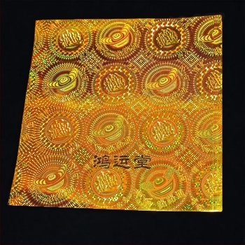 Origami manual din hârtie laser multicolor, cu motive lotus și lingouri, cu foiță de aur, design pagodă pentru Festivalul de la mijlocul toamnei