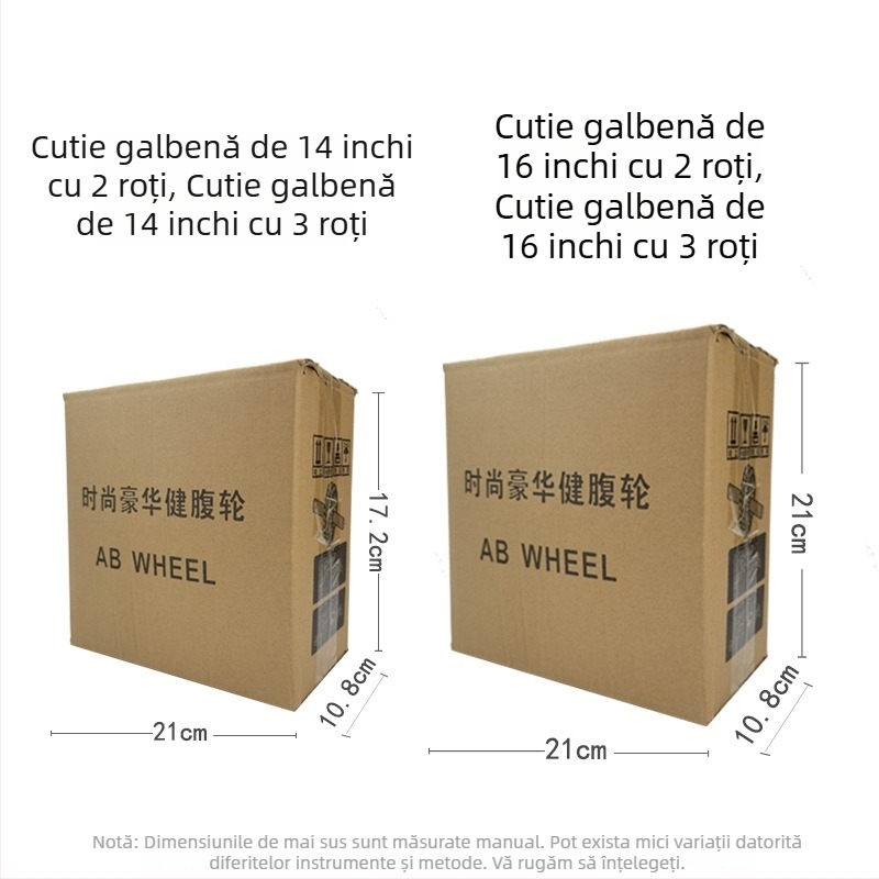 ATS-02 Roată abdominală, dublă și triplă pentru exericții acasă, Unisex