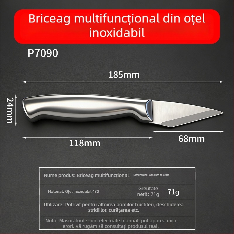 Cuțit profesional pentru altoire în grădină, pentru uz casnic, lamă din oțel inoxidabil rezistent, instrument multifuncțional pentru altoirea pomilor fructiferi.
