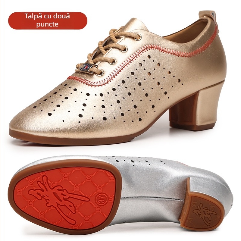 Dancing Palmer pantofi de dans latino pentru femei, exterior, talpă moale