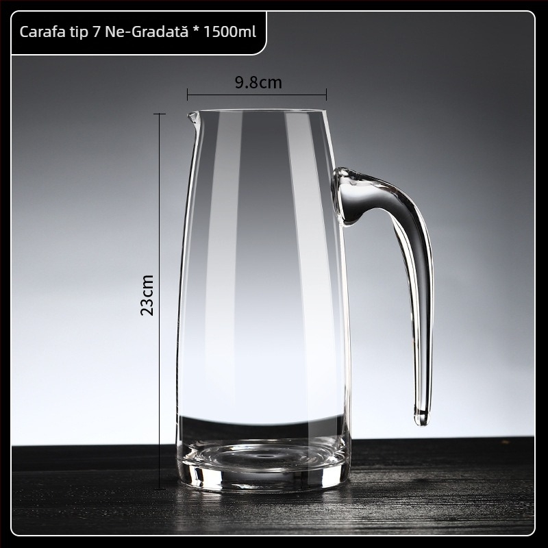 Set de decantare din sticlă cu aerator, 100 ml, pentru uz casnic