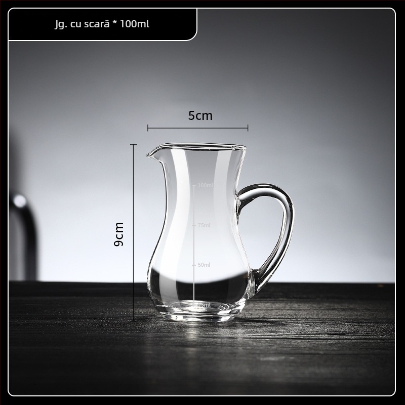 Set de decantare din sticlă cu aerator, 100 ml, pentru uz casnic