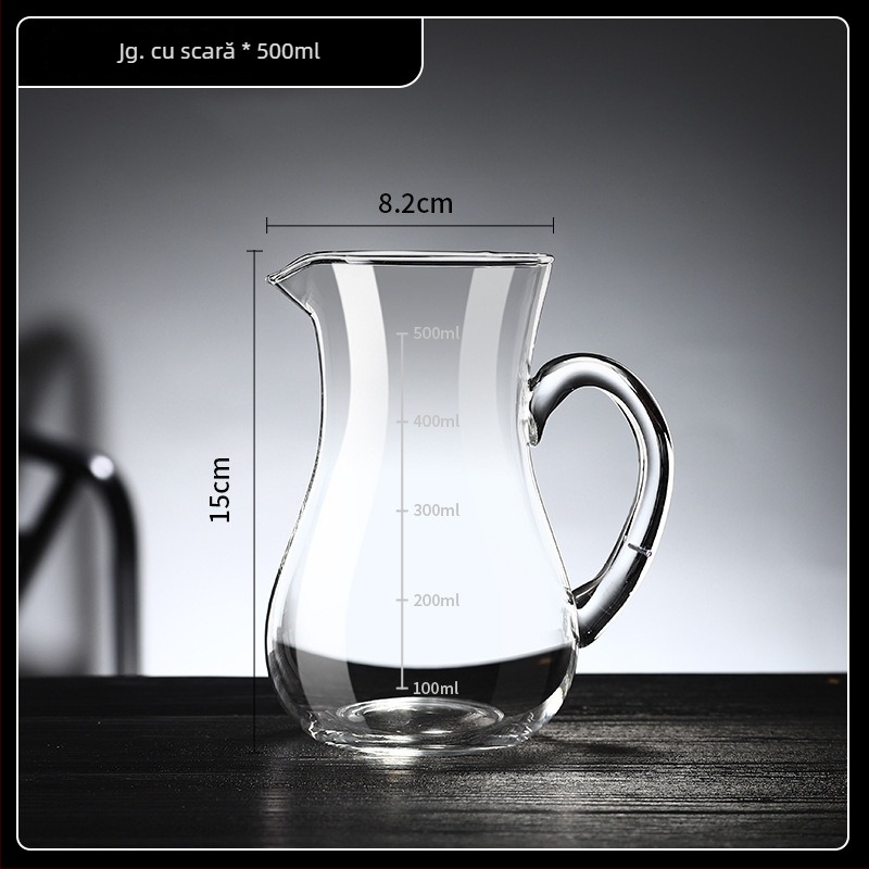 Set de decantare din sticlă cu aerator, 100 ml, pentru uz casnic