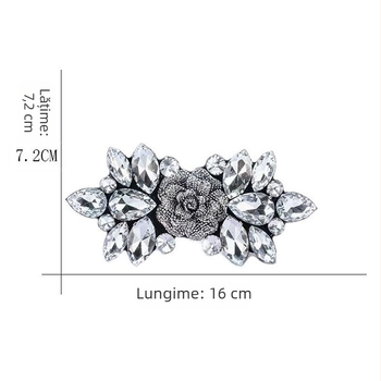 Accesorii decorative autoadezive, lucrate manual, pentru păr, încălțăminte, pălării, haine, șosete și genți