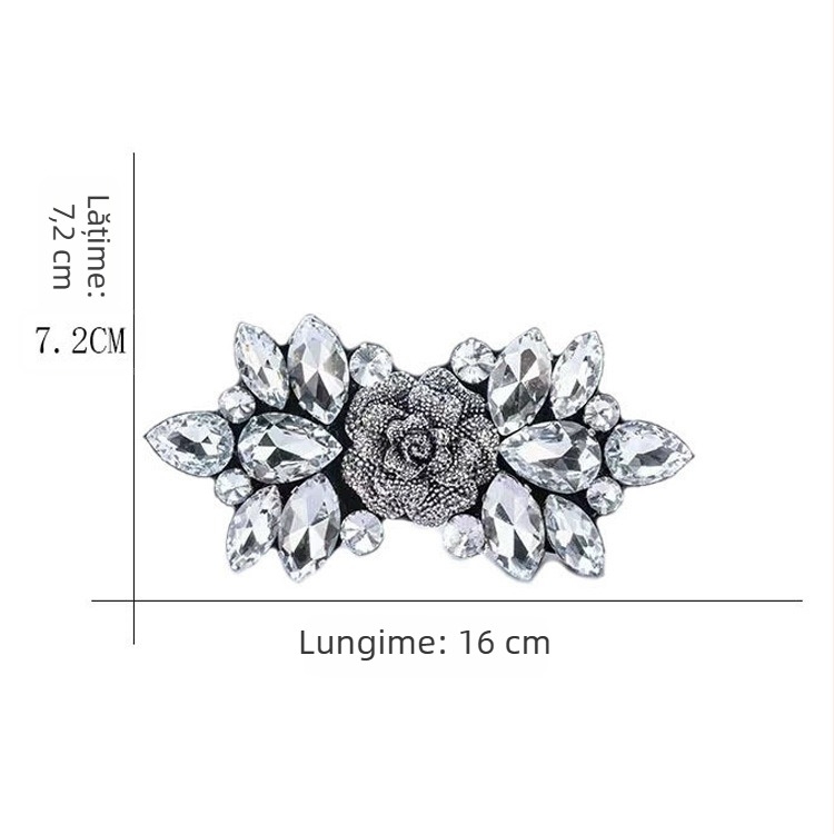 Accesorii decorative autoadezive, lucrate manual, pentru păr, încălțăminte, pălării, haine, șosete și genți