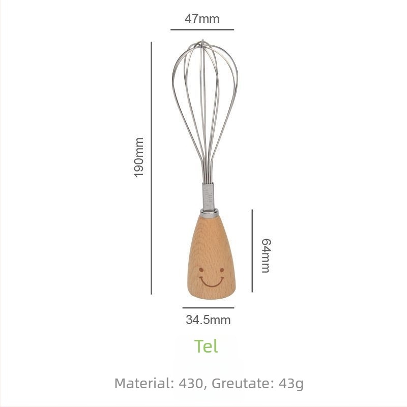 Set din oțel inoxidabil pentru coacere: tel pentru ouă, spatulă pentru prăjituri, rotiță de pizza, strecurător de făină și lingură de amestecare