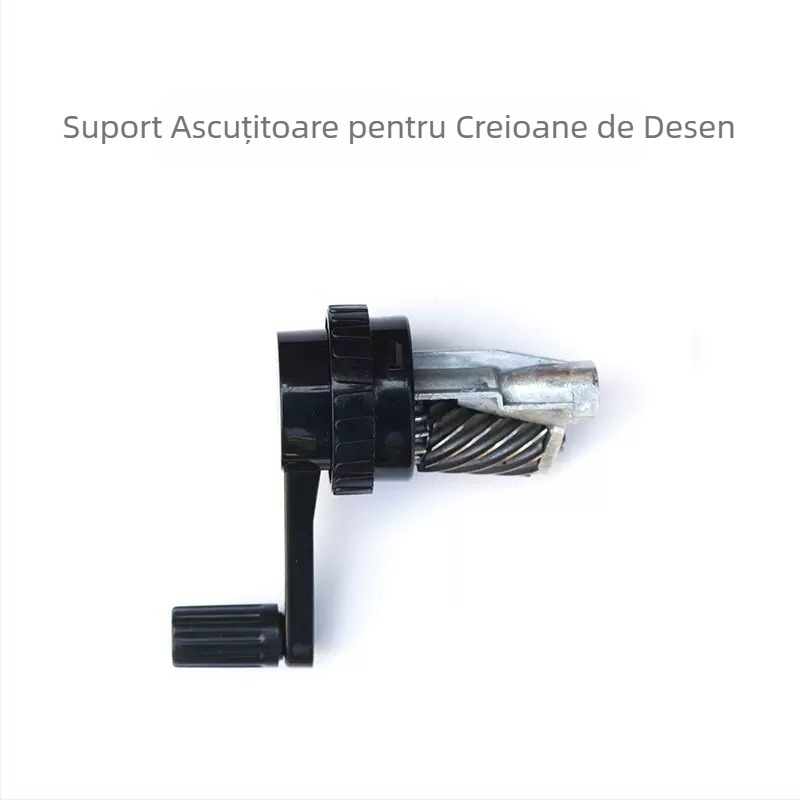 Ascuțitor de creioane manual din bambus verde – multifuncțional pentru creioane cu cărbune și grafit, ideal pentru schițe
