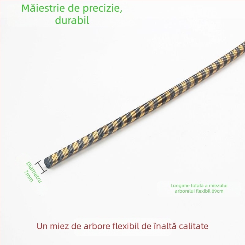 Tianwang Ansamblu ax flexibil pentru motocoasă cu rucsac – ax flexibil principal, articulație, cuplă, furtun, ax de transmisie