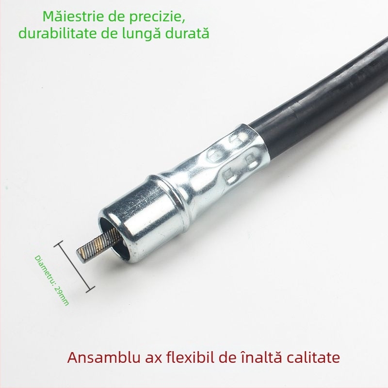 Tianwang Ansamblu ax flexibil pentru motocoasă cu rucsac – ax flexibil principal, articulație, cuplă, furtun, ax de transmisie