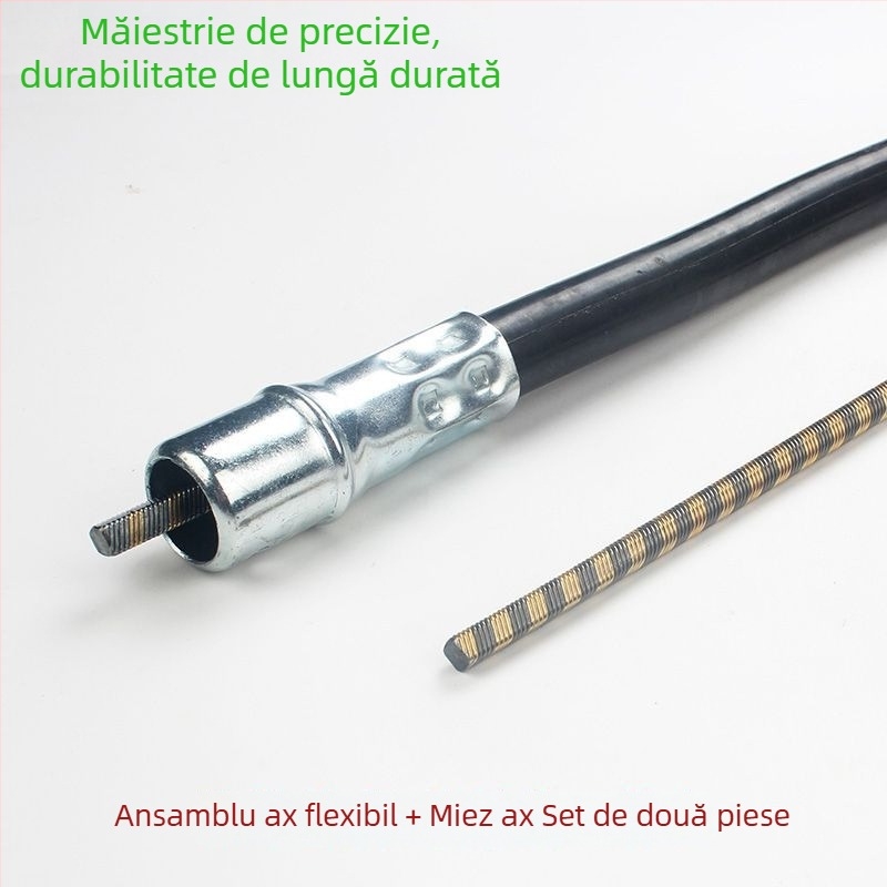 Tianwang Ansamblu ax flexibil pentru motocoasă cu rucsac – ax flexibil principal, articulație, cuplă, furtun, ax de transmisie