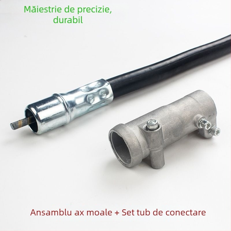 Tianwang Ansamblu ax flexibil pentru motocoasă cu rucsac – ax flexibil principal, articulație, cuplă, furtun, ax de transmisie