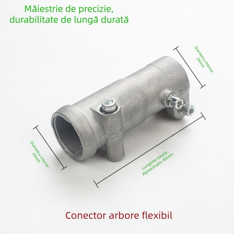 Tianwang Ansamblu ax flexibil pentru motocoasă cu rucsac – ax flexibil principal, articulație, cuplă, furtun, ax de transmisie