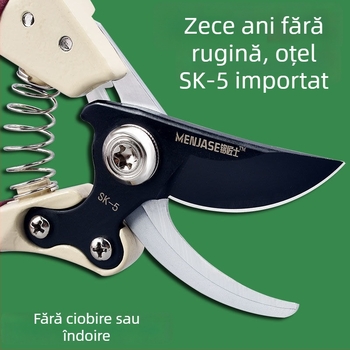 Foarfece de tăiat ramuri de pomi fructiferi, Foarfece groase pentru ramuri, Foarfece de grădină pentru tăierea florilor și a verdeții