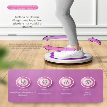 Disc de învârtire a taliei pentru uz casnic – echipament de fitness pentru slăbire și tonifierea abdomenului, disc rotativ