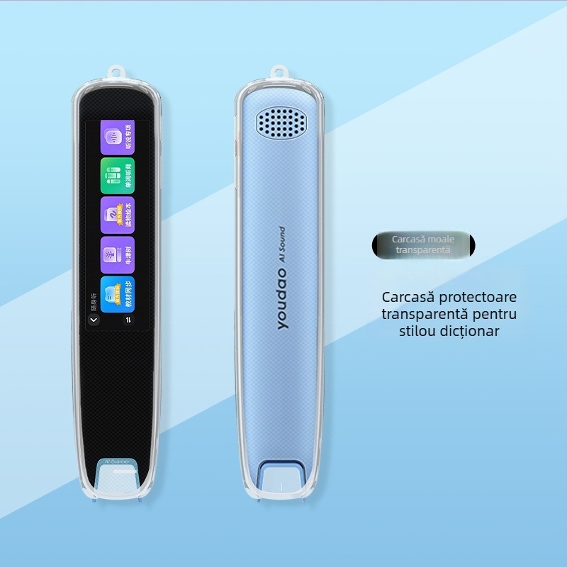 Husă transparentă Xuanyue pentru stiloul dicționar de traducere S6 Pro NetEase Youdao — rezistentă la cădere, drăguț și personalizabil
