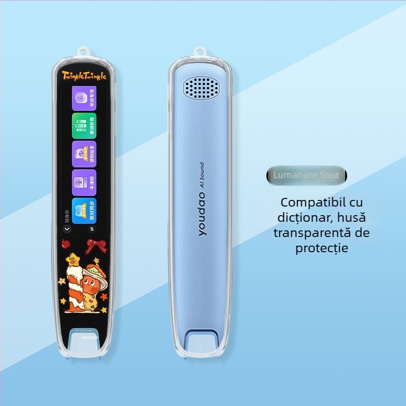Husă transparentă Xuanyue pentru stiloul dicționar de traducere S6 Pro NetEase Youdao — rezistentă la cădere, drăguț și personalizabil