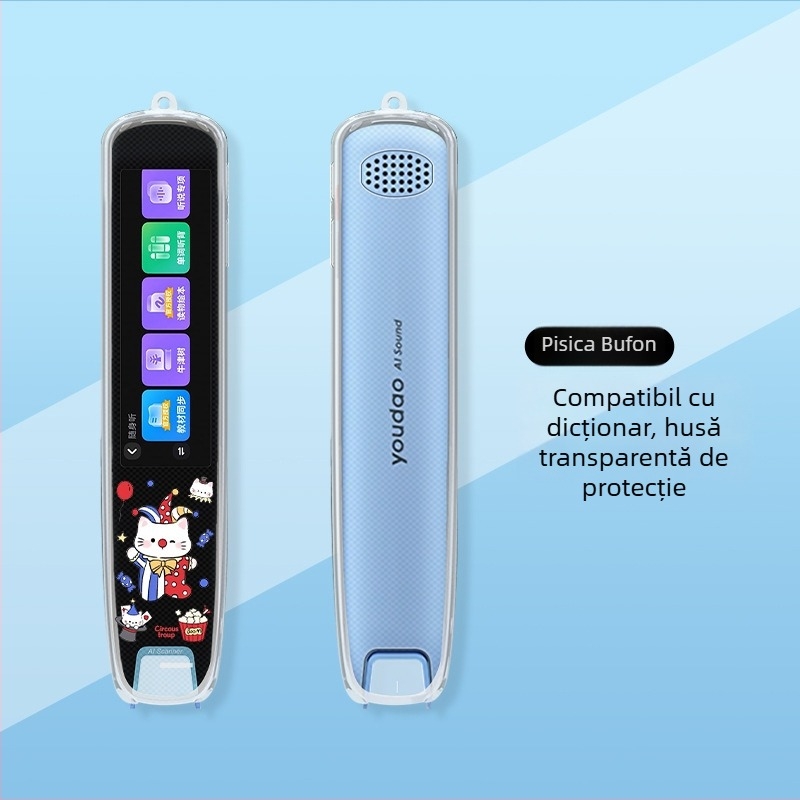 Husă transparentă Xuanyue pentru stiloul dicționar de traducere S6 Pro NetEase Youdao — rezistentă la cădere, drăguț și personalizabil