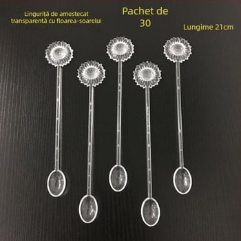 Băț de amestec acrilic pentru cafea, ceai cu lapte, smoothie și suc