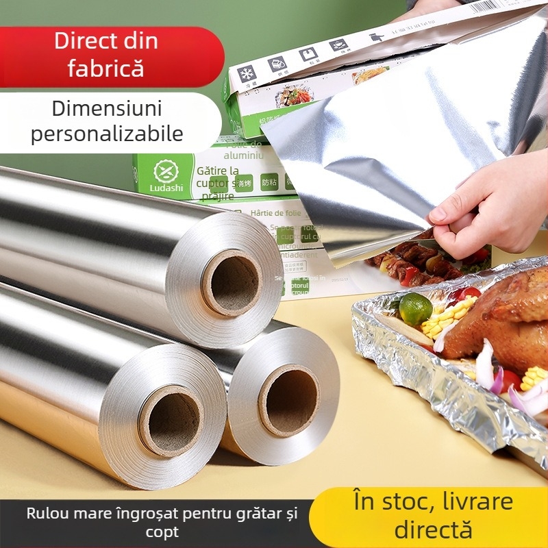 Ma Dashuai Foaie de aluminiu pentru coacere și grătar – Foi de folie de aluminiu