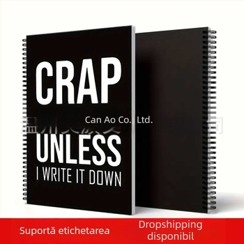 Caiet spiral A5 jurnal CRAP caiet 2026
