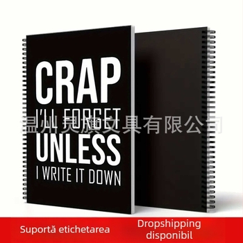 Caiet spiral A5 jurnal CRAP caiet 2026
