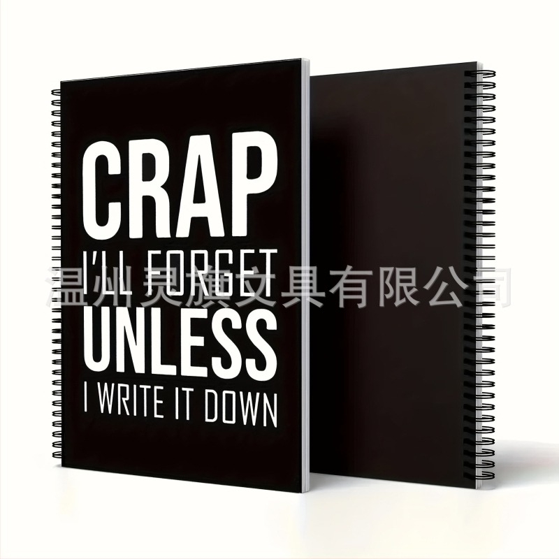 Caiet spiral A5 jurnal CRAP caiet 2026
