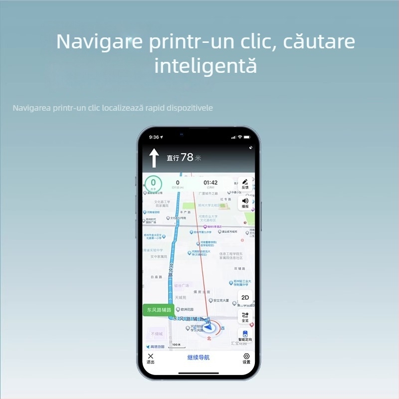 Dispozitiv de urmărire GPS magnetic pentru vehicule – localizator compact montat pe vehicul, anti-furt pentru autovehicule și motociclete electrice