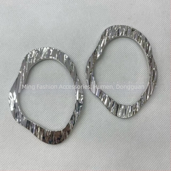 Accesorii decorative din aliaj pentru costum de baie, formă circulară neregulată