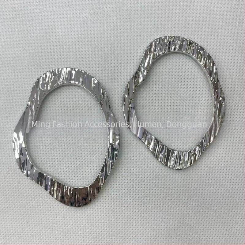 Accesorii decorative din aliaj pentru costum de baie, formă circulară neregulată