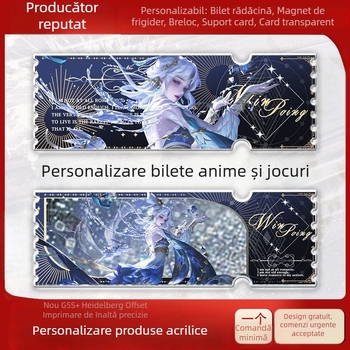 Bilete acrilice cu nisip curgător, personaje de desene animate personalizate, carduri gravate cu laser, poștale cu stele, decorațiuni și semne de carte