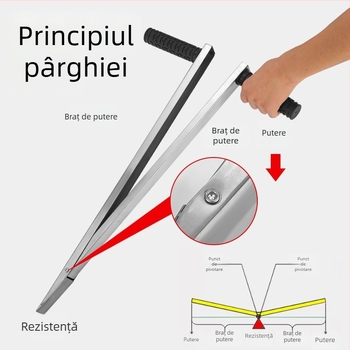 Instrument mare de coring pentru jackfruit, lamă din oțel inoxidabilă pentru extragerea și divizarea miezului