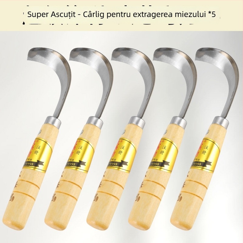 Instrument mare de coring pentru jackfruit, lamă din oțel inoxidabilă pentru extragerea și divizarea miezului