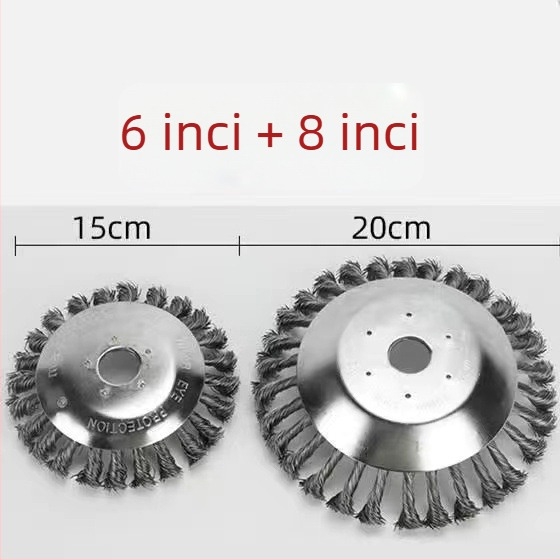 Disc universal cu fir de oțel pentru trimmer de gazon și cositoare pe benzină