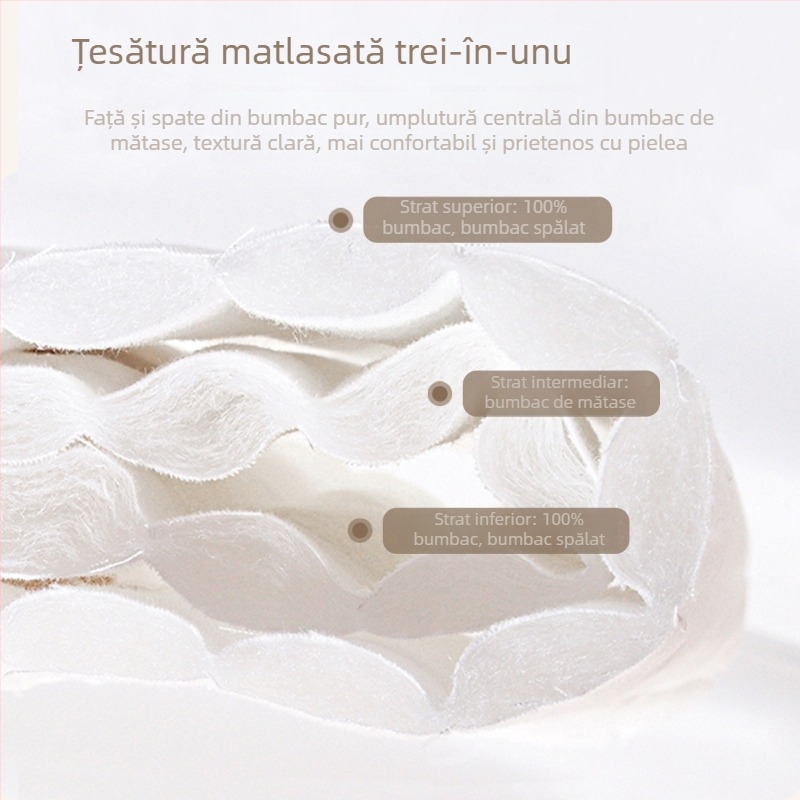 Set de lenjerie pentru copii din bumbac 100%: cearșaf cu elastic și protecție pentru saltea, design patchwork, pentru toate anotimpurile