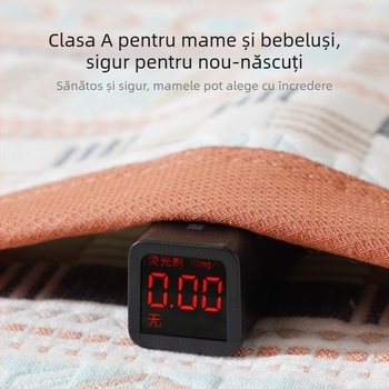Saltea de răcire pentru bebeluși, din bumbac pur, țesătură de tifon moale, pentru nou-născuți și sugari, pentru grădiniță