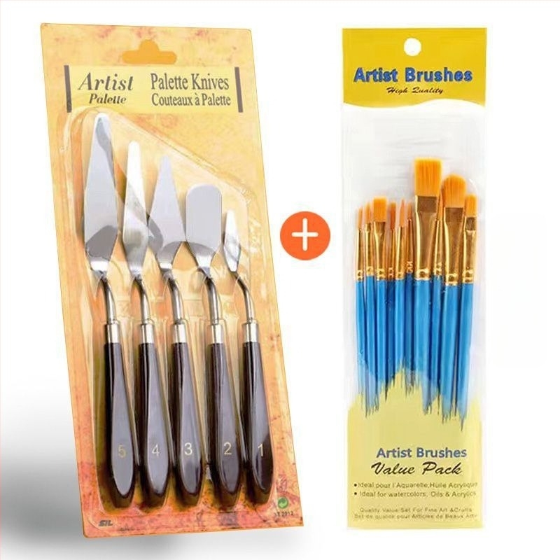 Spatulă pentru tort și cremă, instrument de decor fondant și spatulă pentru decor cu pastă de fasole de ciocolată