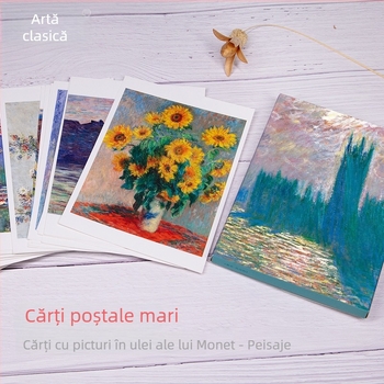 Monet: Lumină și Culoare – 32 postale cu peisaje impresioniste