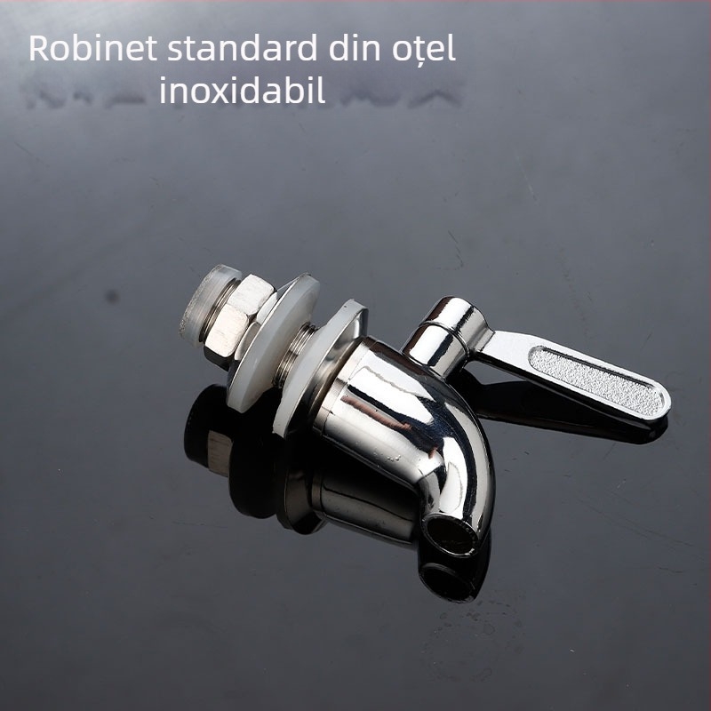 Robinet de sticlă pentru vin, din oțel inoxidabil 304, valvă ceramică pentru borcane și butoaie de vin